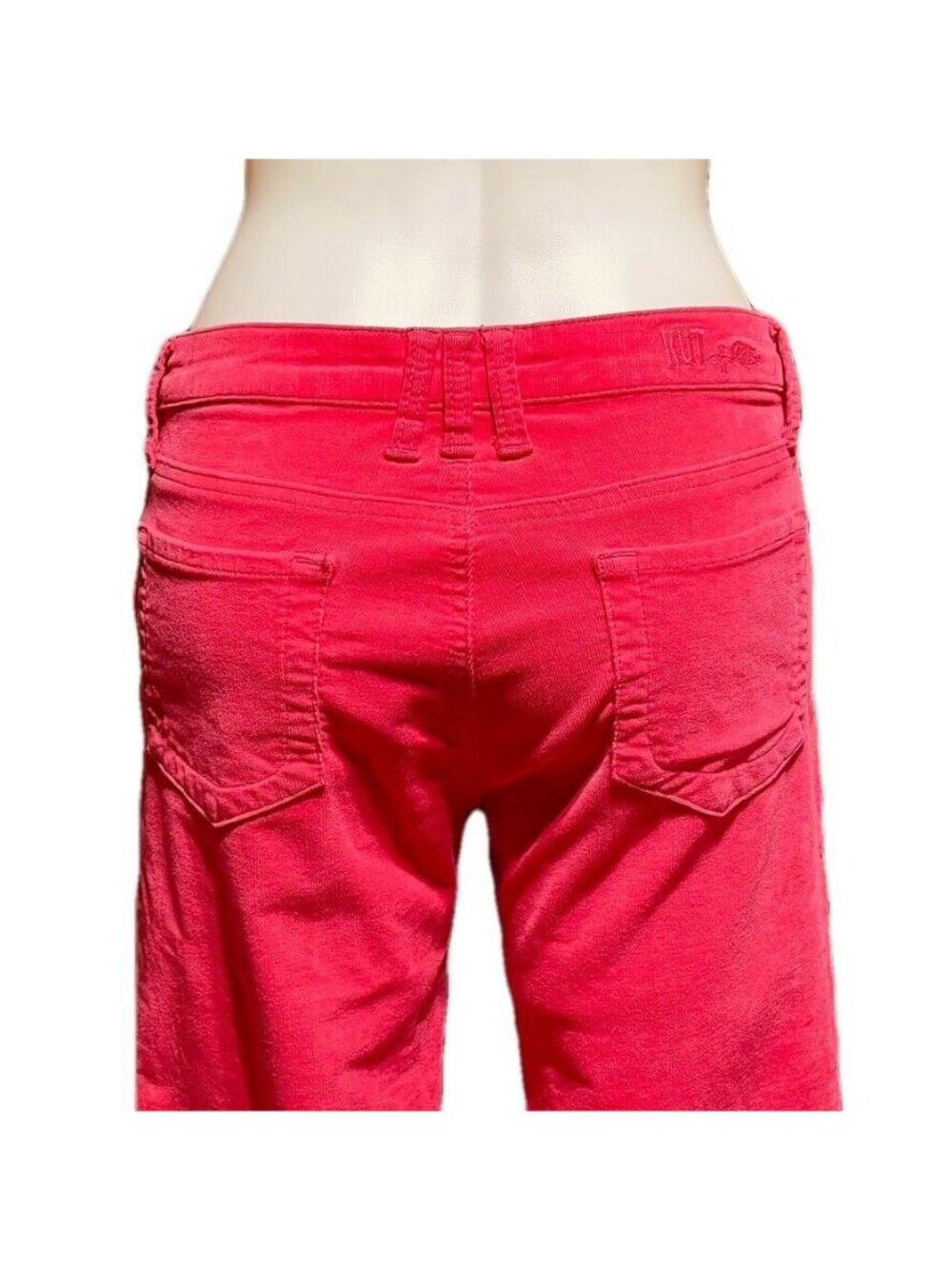 KUT from the Kloth Womens Red Corduroy Pants Size 6 - Picture 6 of 12